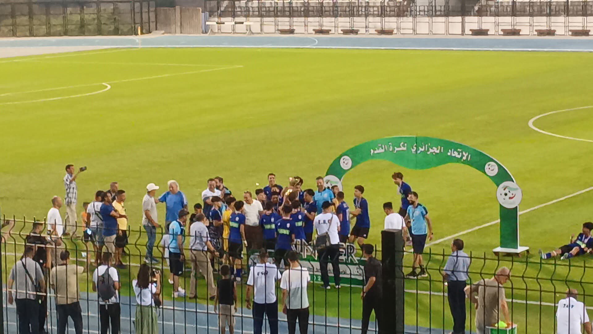 À l’occasion du sacre de l’ESGuelma U15 :  Les félicitations du président de la LIRF 
